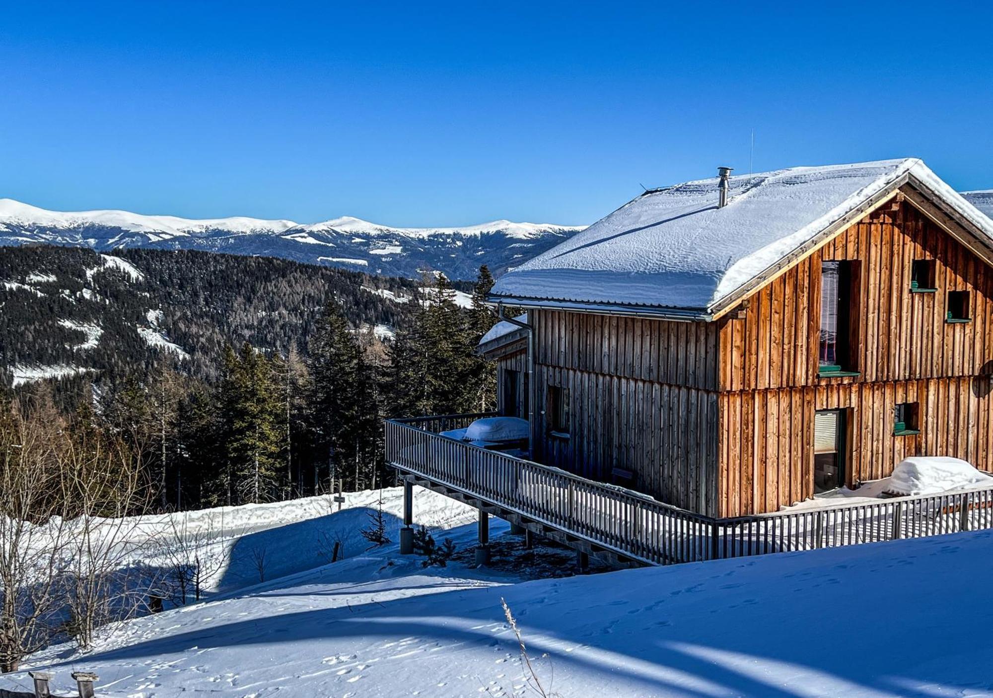1A Chalet Rast - Wandern, Grillen, Traumblick, Indoor Sauna Bad Sankt Leonhard im Lavanttal Exterior foto