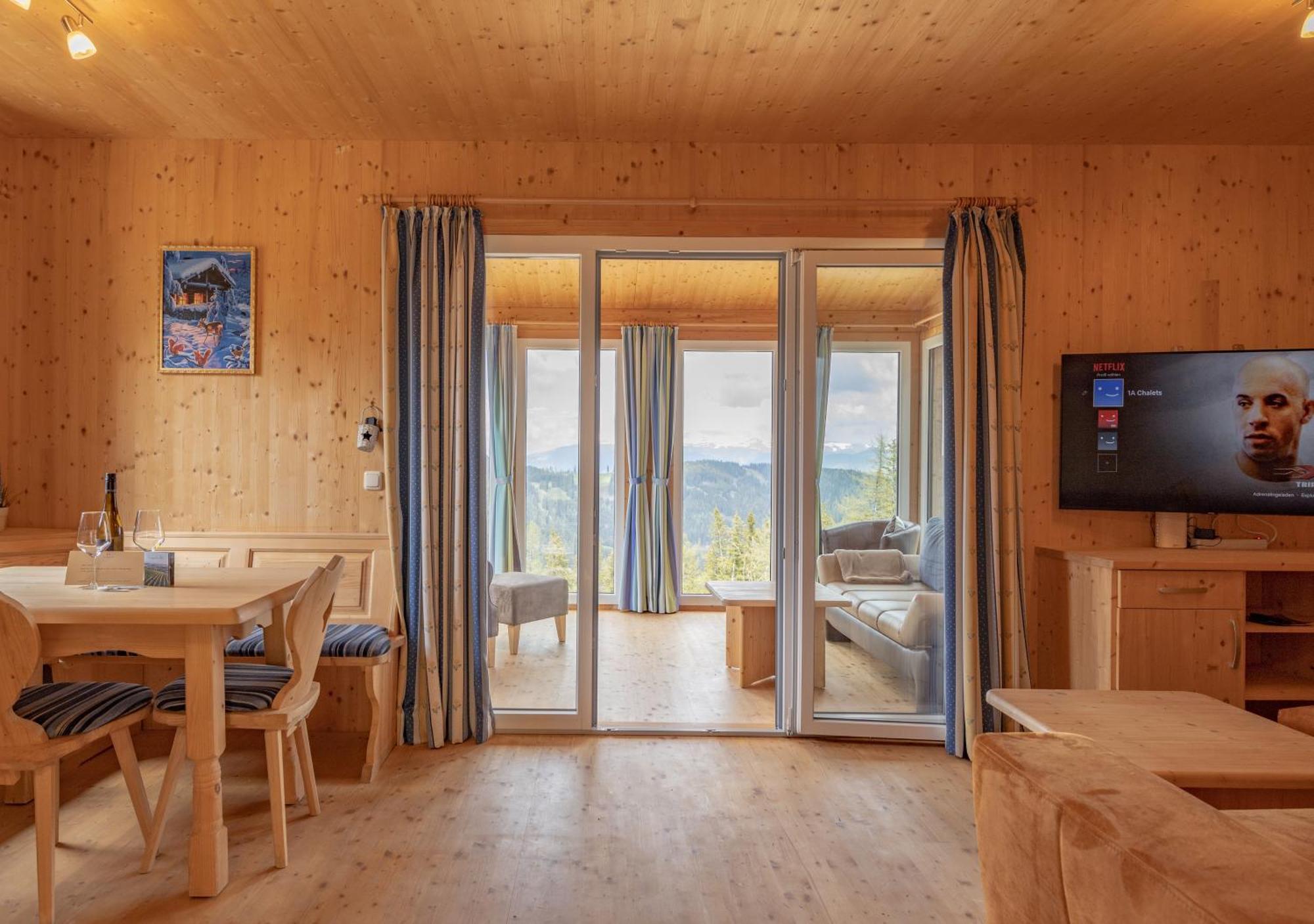 1A Chalet Rast - Wandern, Grillen, Traumblick, Indoor Sauna Bad Sankt Leonhard im Lavanttal Exterior foto